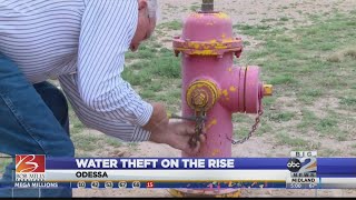 Water theft