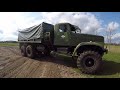 KrAZ-255B (КрАЗ-255) | Onboard Video
