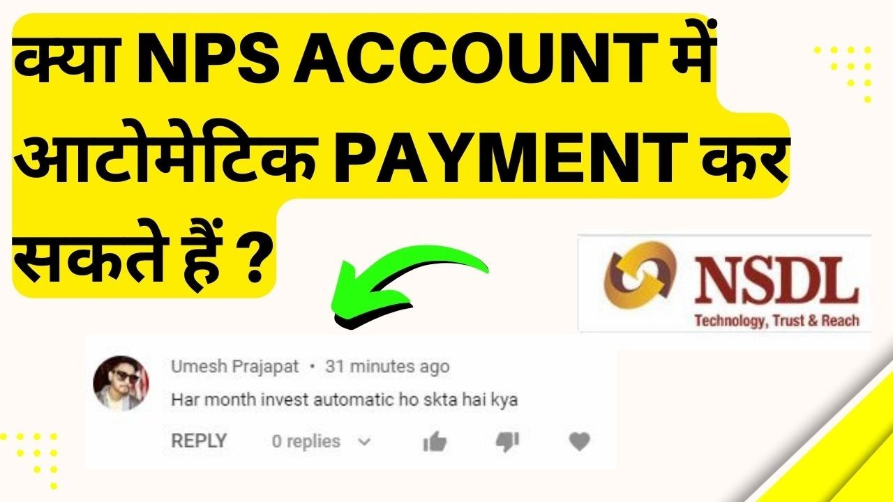 NPS Account Automatic Payment YouTube nps-account-automatic-payment-youtube