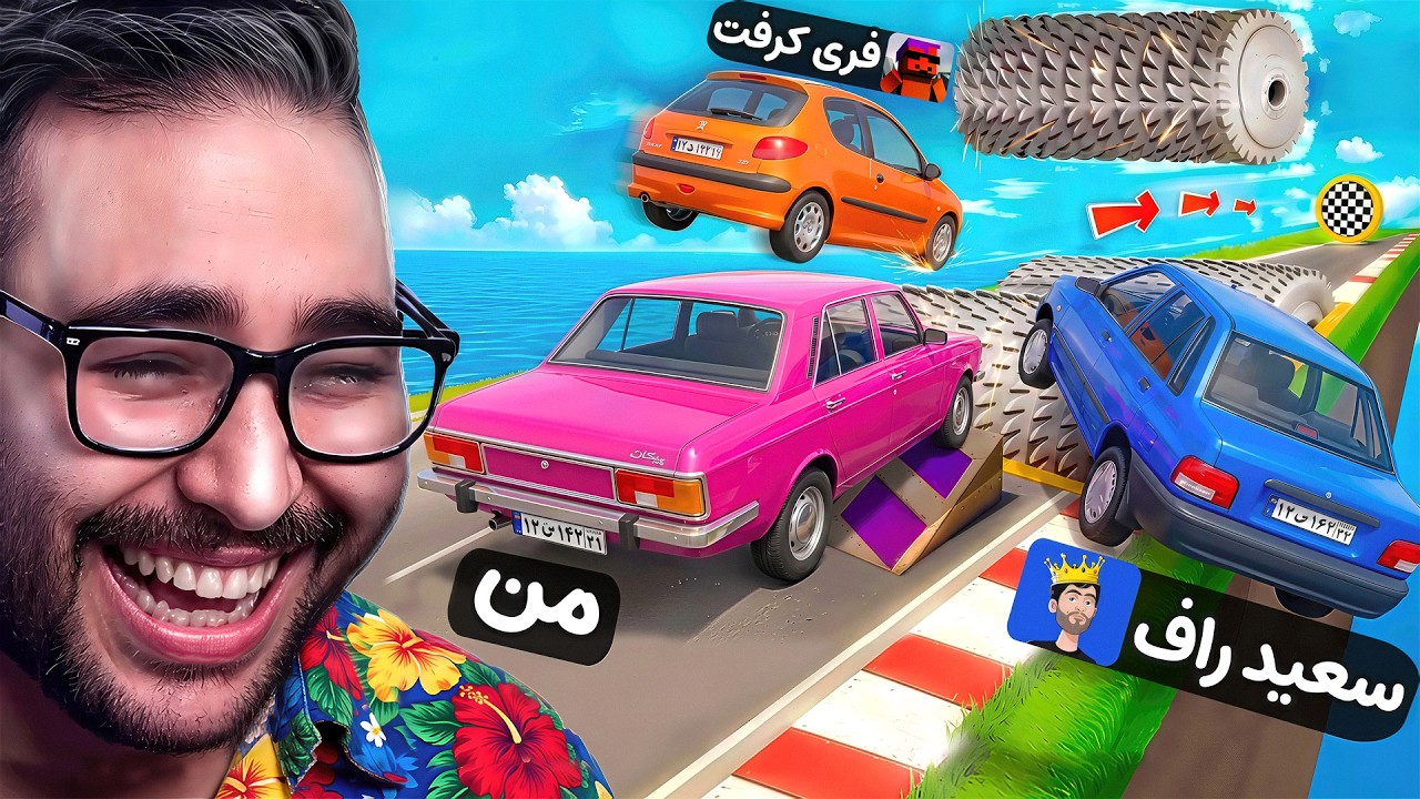 جی تی ای دثران ولی هر ده دقیقه یه ماشین شانسی بهمون میده!😂🎁