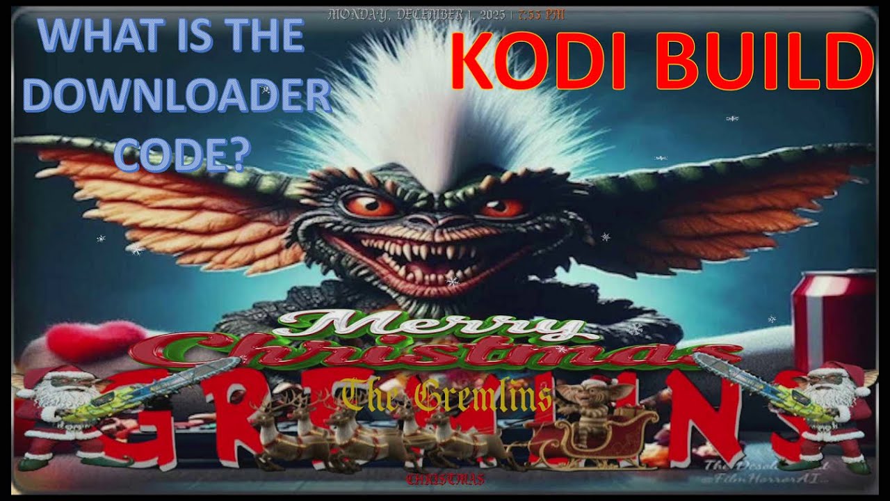 The Gremlins Christmas Kodi Build What is its Downlader Code? - YouTube