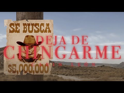 Deja de Chingarme - Carin Leon (Lyric Video)
