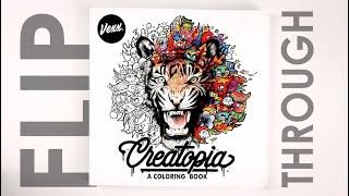 Download Creatopia A Coloring Book By Vexx Flip Through Youtube
