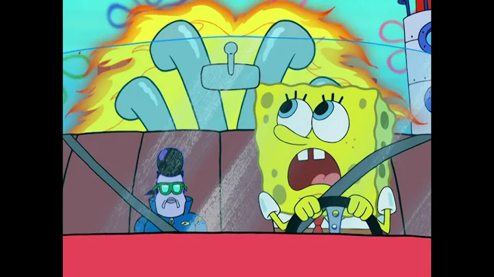 SpongeBob The Hot Shot | Car Chase Clip