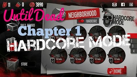 Until Dead Chapter 1 Neighbourhood Hardcore mode Android/iOS Gameplay walkthrough