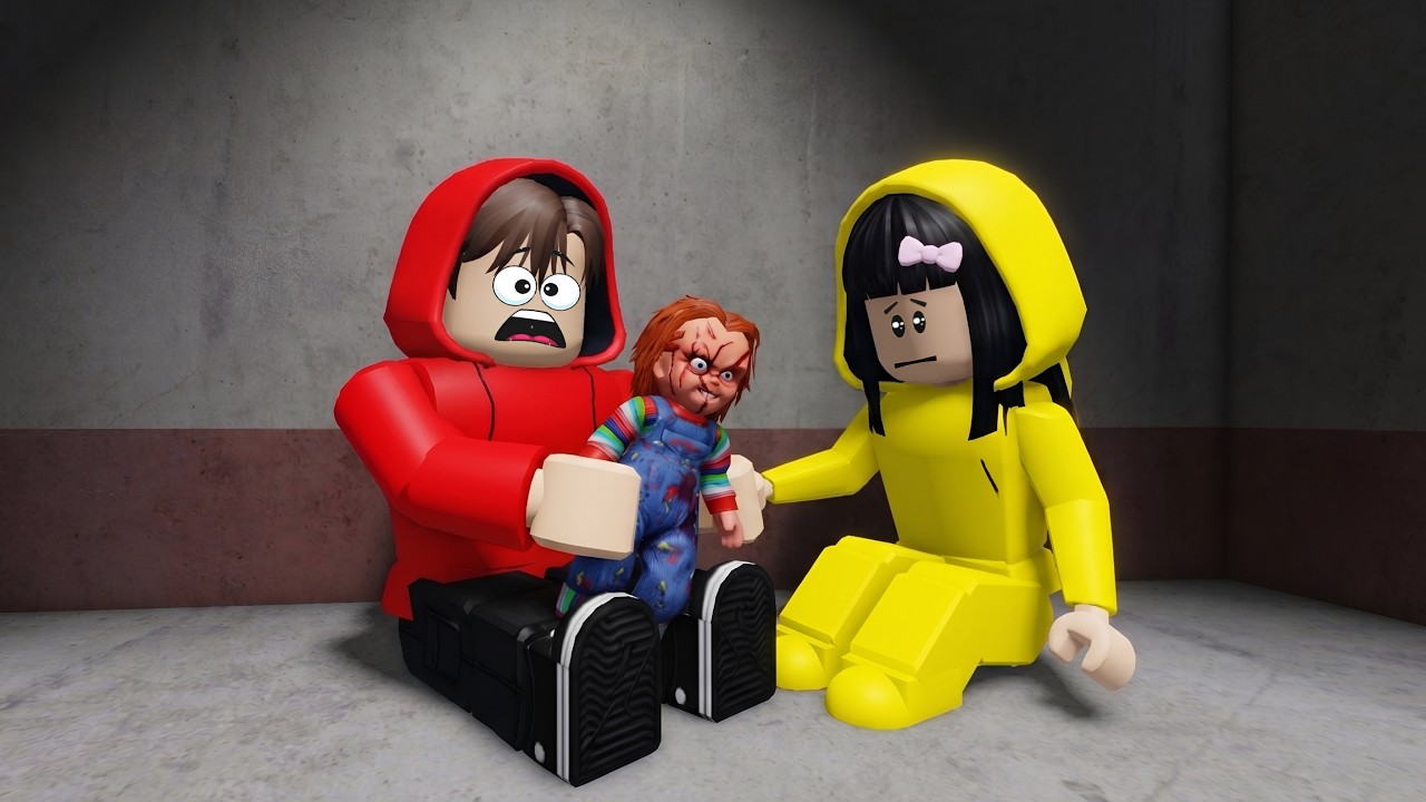Boneka Chucky Yuta, Mio Dan Baby Celine Bergerak Sendiri || ROBLOX