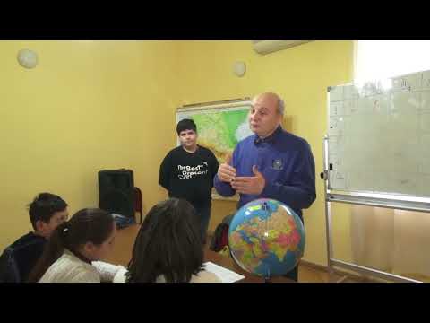 „კავკასიური სახლის“ შაბათ-კვირის მრავალეროვანი სკოლის გეოგრაფიის გაკვეთილი