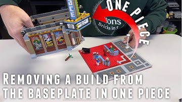 Episode 47 - Easily Mils plate existing Lego Modular buildings