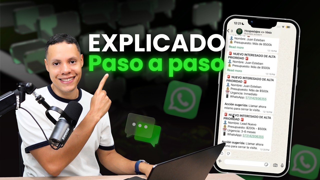 Cómo Automatizar Mensajes WhatsApp con n8n | Guía Definitiva - YouTube