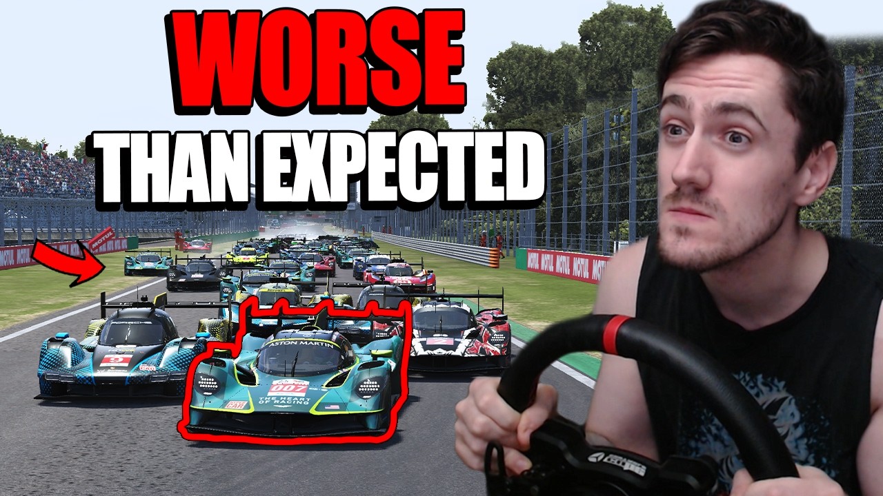 I spent ALL DAY trying to get my FIRST HYPERCAR win... it was HELL