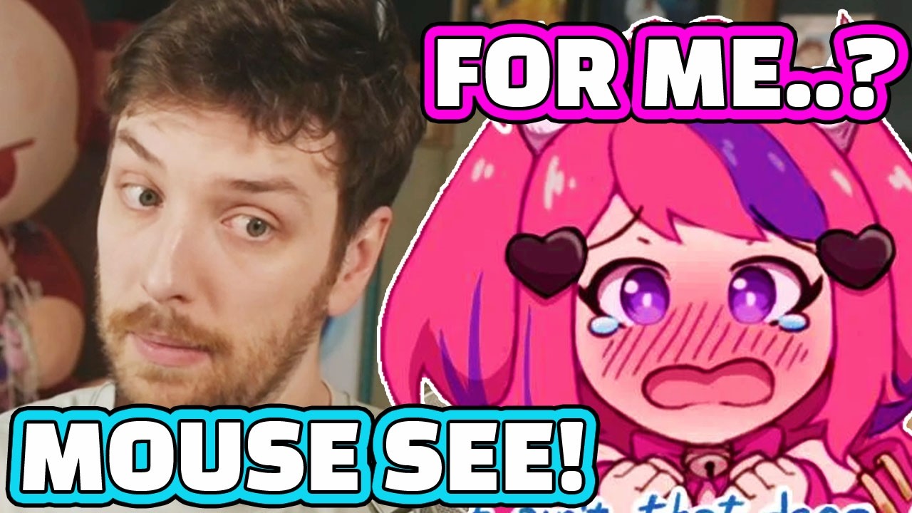 CDawg Surprises Ironmouse Showing her this