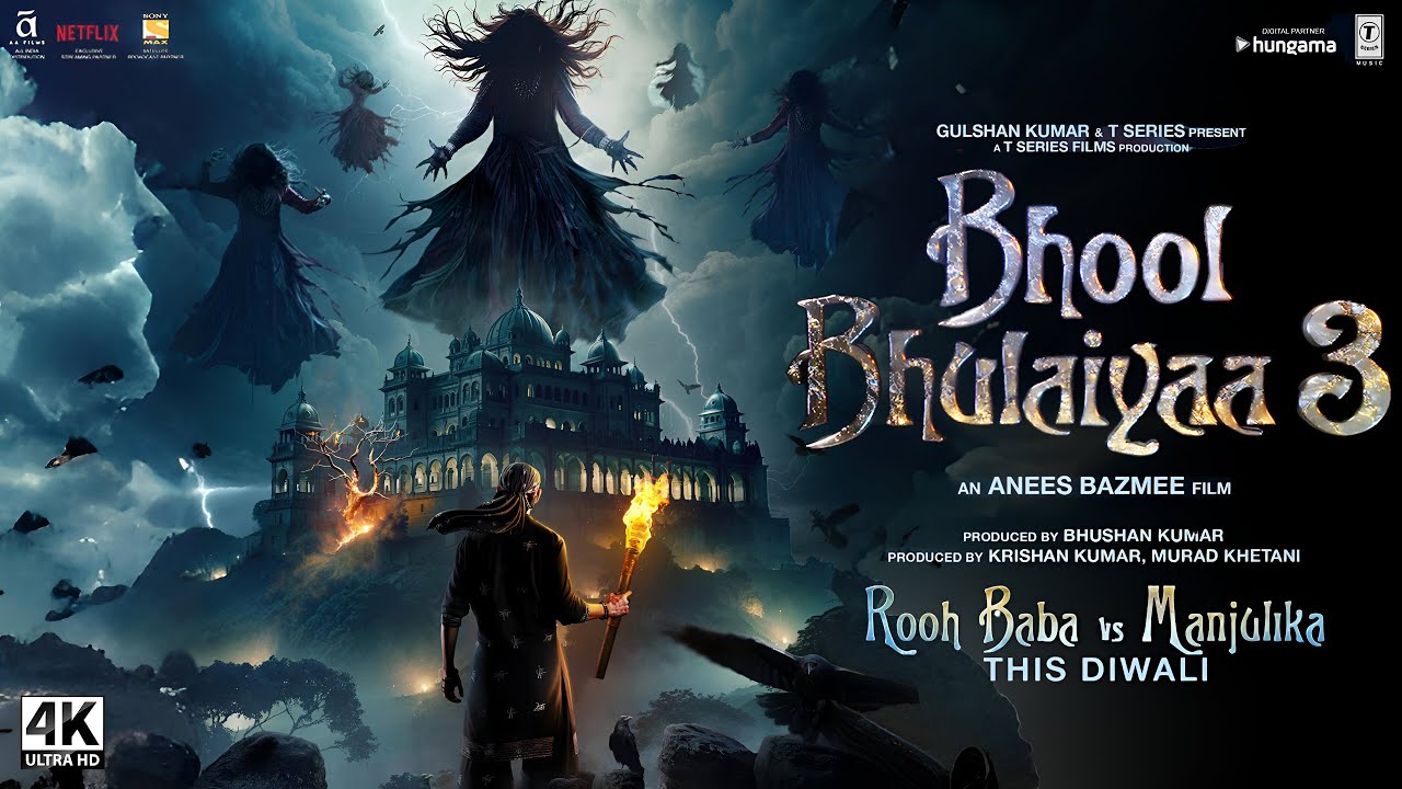 Bhool Bhulaiyaa 3 Trailer (2024) Kartik Aaryan, Tripti Dimri Bhushan Kumar TSeries