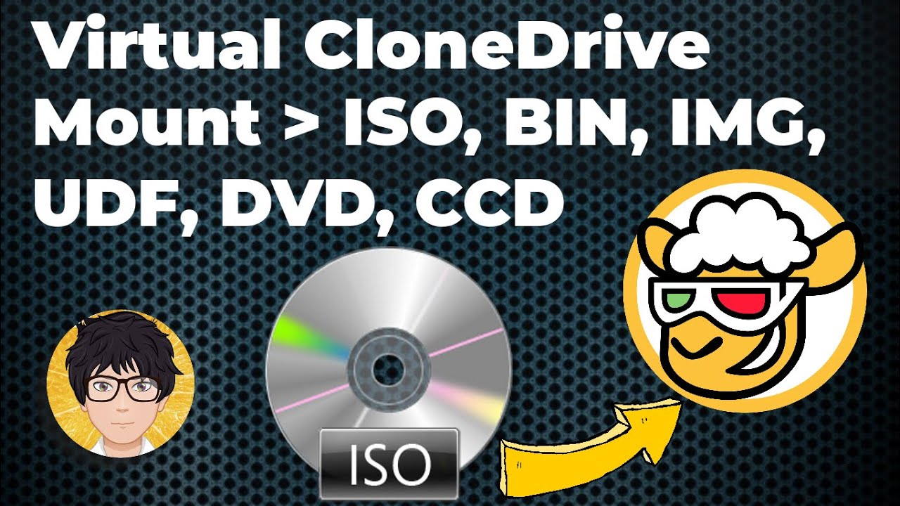 Mount ISO with Virtual Clone Drive | (BIN, IMG, UDF, DVD,CCD) 🔥🔥🔥 -  YouTube