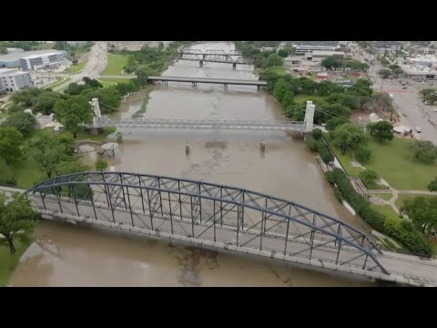 Here's the flood status of the 'swollen' Brazos River in Waco