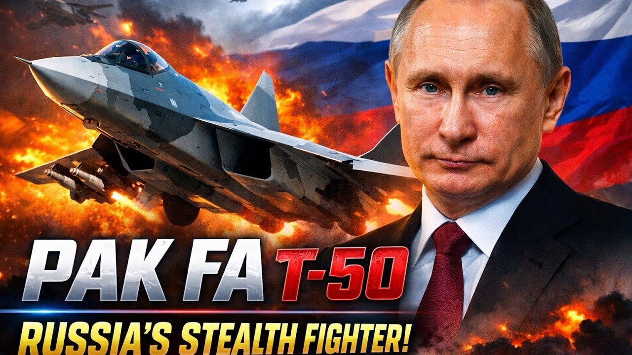 PAK FA T-50: Секретный Истребитель России, Который Шокировал Мир!