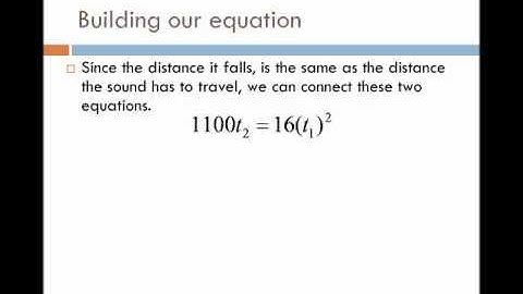 Pre-Calculus - Solve a Quadratic Equation (Word Problem)