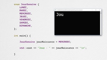 45 Le type énuméré
