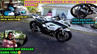 VINA MARAH DECAL GA SESUAI PENGENNYA KAYA YAMAHA R1 AKANG MV‼️ screenshot 4