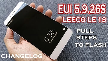 Get Volte in Eui 5.9.0.26s Le 1s/eco  Good battery Backup | Latest Rom | For x507, x509, x500 & all