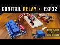 How to control Relay using esp32 | Single channel relay issue resolved 👌 #relay #esp32