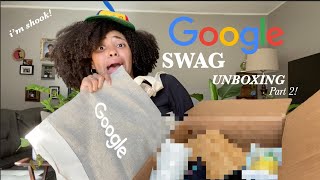 GOOGLE INTERN SWAG UNBOXING PART 2 | even more swag!