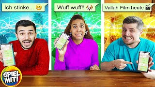 TWIN TELEPATHY WHATSAPP CHALLENGE! PEINLICHE NACHRICHTEN SCHICKEN