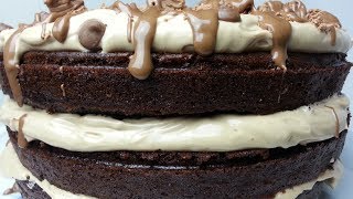 Deliciously moist chocolate cake layered with creamy mousse frosting.
a must try! ingredients: 3 cups of plain flour 1 1/4 cocoa powder e...