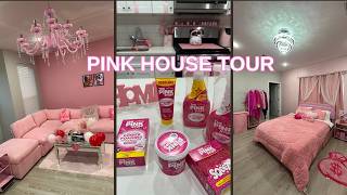 THE LONG AWAITED PINK HOUSE TOUR! | My Entire Pink Home 🎀✨