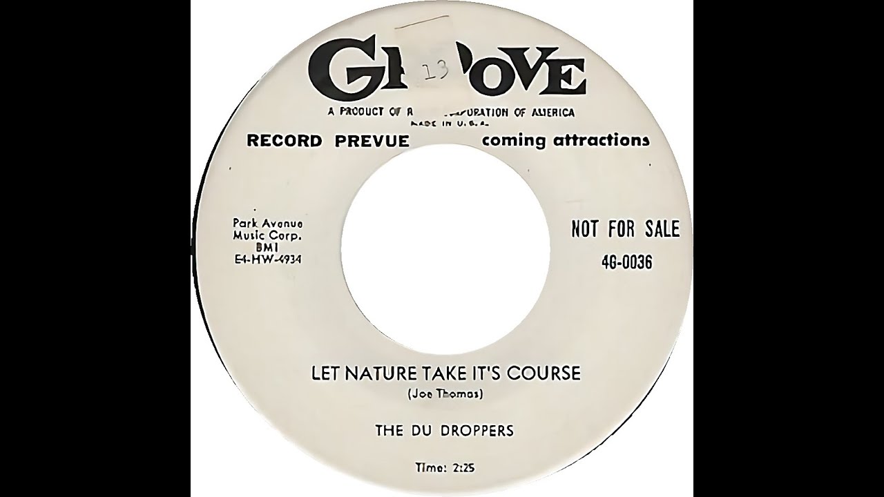 DU DROPPERS  LET NATURE TAKE IT'S COURSE