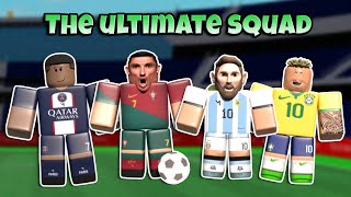 RONALDO, MESSI, NEYMAR & MBAPPE in TOUCH FOOTBALL ROBLOX