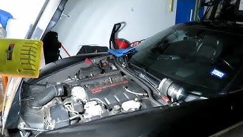 Now the Other Vette Breaks: C6 Corvette Alternator Swap