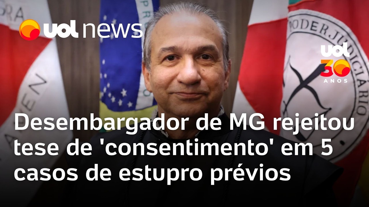 Desembargador de Minas Gerais rejeitou tese de 'consentimento' em 5 casos de estupro prévios