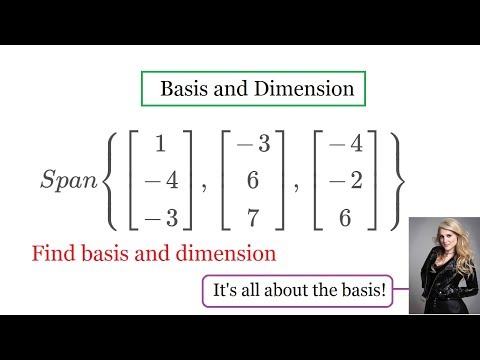 Video: Sådan Finder Du Dimensionen Af en Matrix