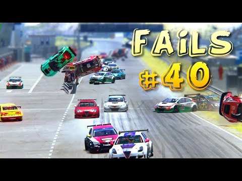 Racing Games FAILS Compilation #40