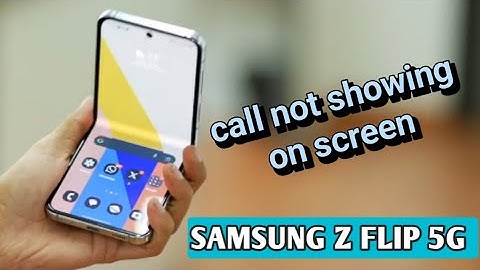 Samsung galaxy z flip 5 me video call not showing problem, samsung video call not showing