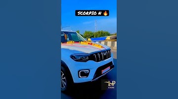 scorpio N driving x on road #video #scorpio #n