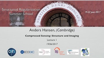 Structured Regularization Summer School - A.Hansen - 1/4 - 19/06/2017