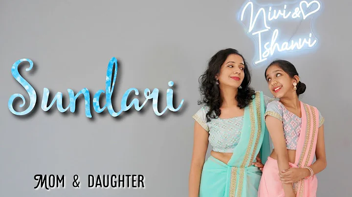 Sundari | Sanju Rathod | trending dance cover| Nivi & Ishanvi | Laasya | Mom daughter dance