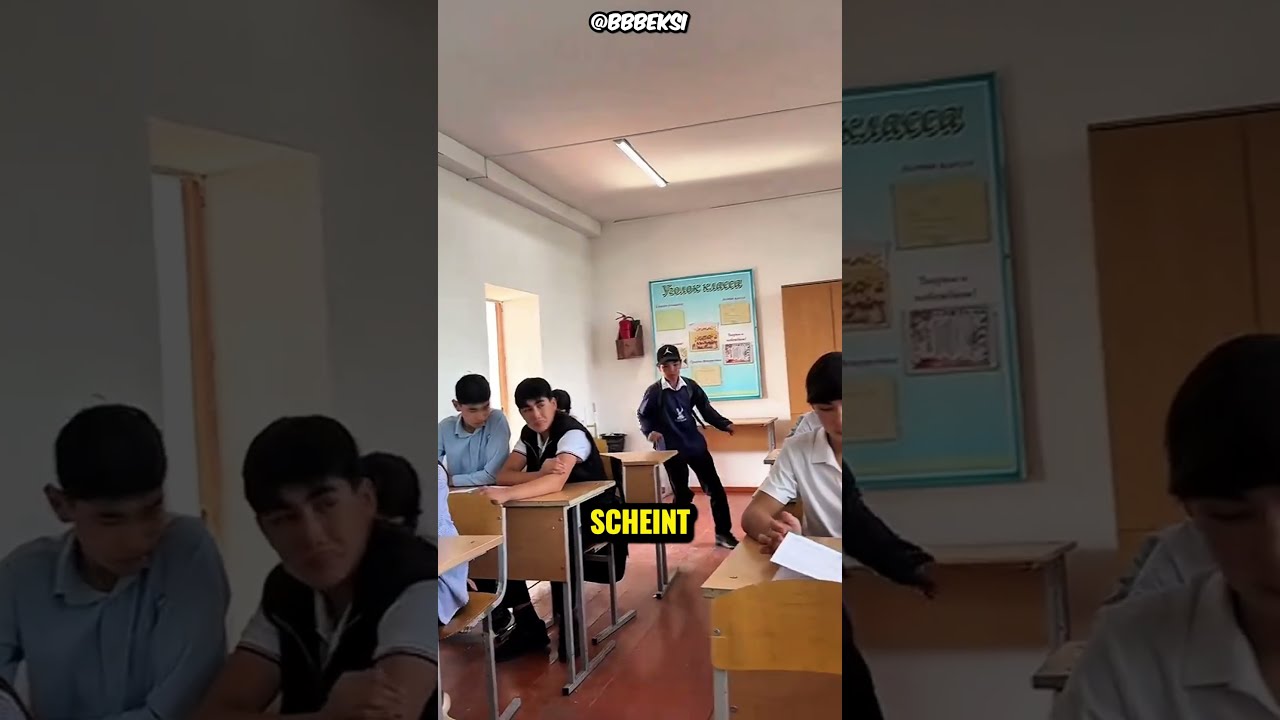 Die Ganze Klasse Hat Ihm Wegen Seiner Versp Tung Eine Falle Gestellt 
