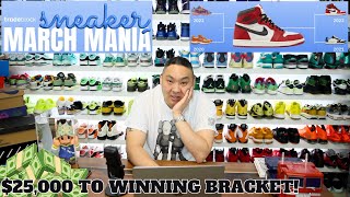 Filling Out My Bracket for the $25,000 Tradeblock Sneaker March Mania Challenge!