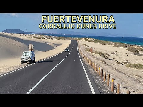 CORRALEJO DUNES DRIVE - FUERTEVENTURA 4K