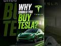 Why Should You Buy Tesla Stock?