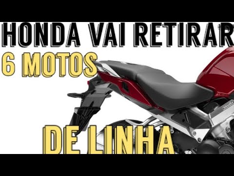 Honda descontinuara 6 motos