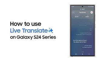 How to use Live Translate | Galaxy S24 Series | Samsung