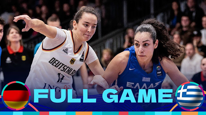 Germany v Greece | Full Basketball Game | FIBA Women's EuroBasket 2025 Qualifiers
