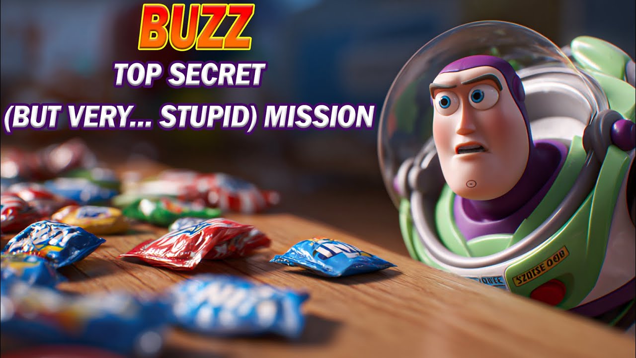 Buzz Lightyear : TOP SECRET (BUT VERY… STUPID) MISSION | Action Teddy