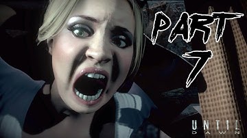 Until Dawn Walkthrough Gameplay Part 7 - Cabin In The Woods (PS4)