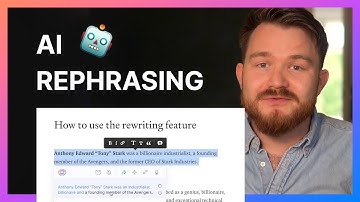 Rephrasing & Paraphrasing with AI (For Free) 💬 | Text Cortex