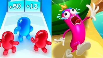 Join Blob Clash 3D VS 30s Sausage Survival Master (android/iOS) Gameplay