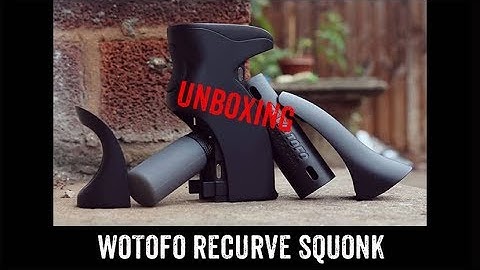 Simple structure but powerful as a mech mod – Wotofo Rcurve Squonk Mod 丨Vaporl